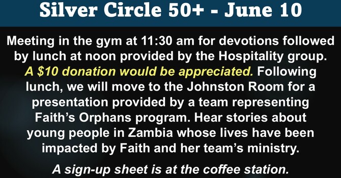 Silver Circle 50+