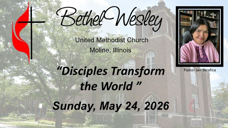 “Disciples Transform the World"