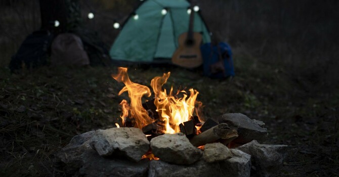 Campfire in the Park
