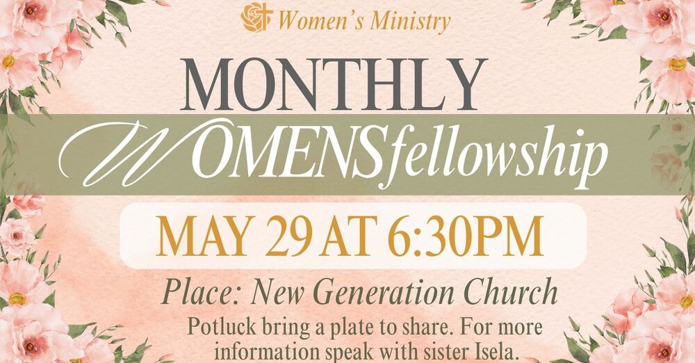 Women's Monthly Fellowship