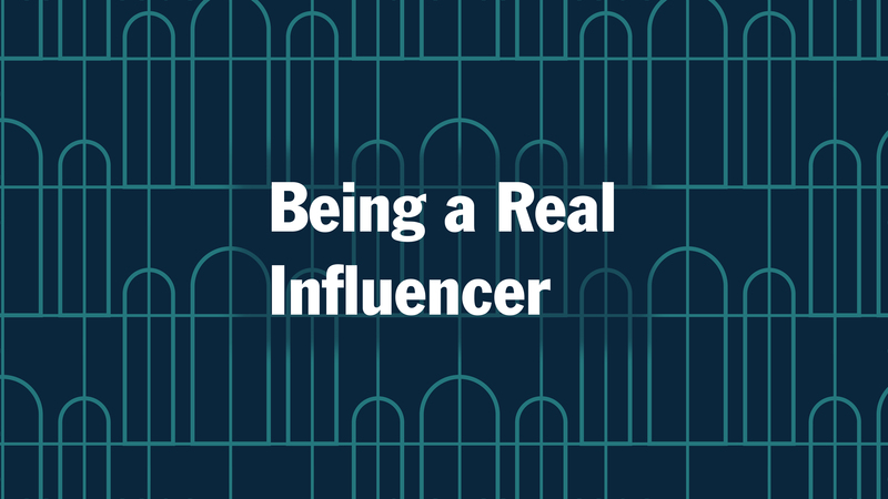 Influenced to Influence