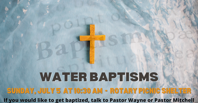 Baptism Sunday