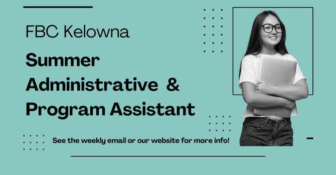 Summer Administrative & Program Assistant