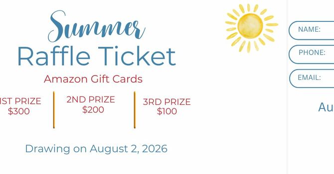 Summer Raffle Tickets 