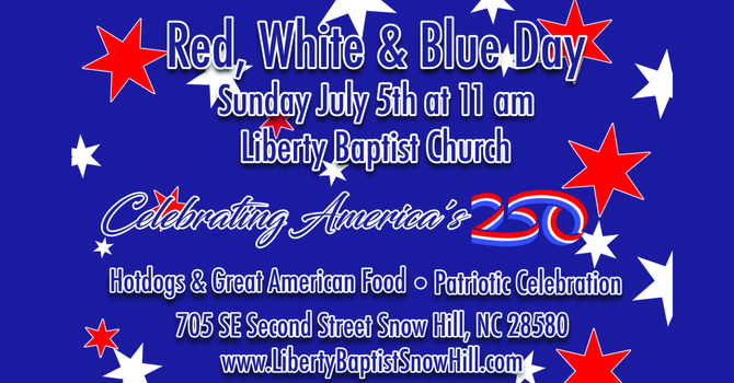 Red, White And Blue Sunday