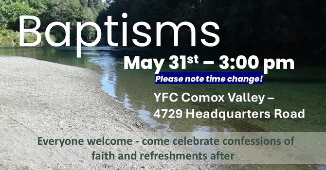 Baptism at Riverbend