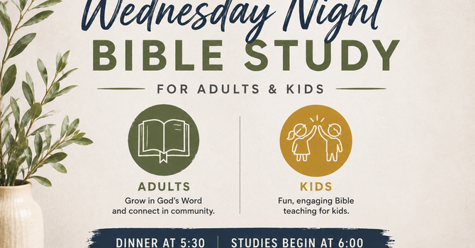 Wednesday Night Bible Study
