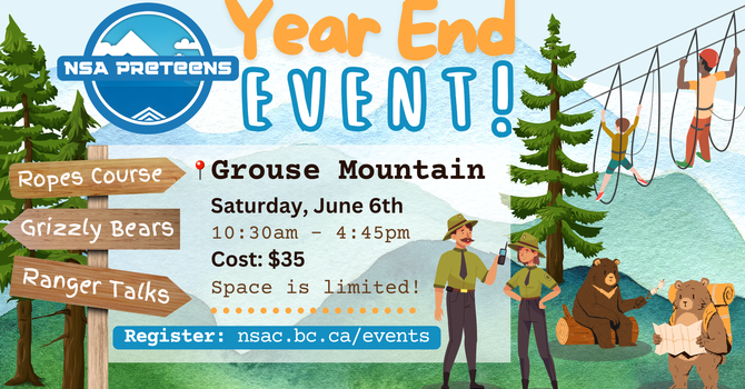 Preteen Year End Event at Grouse Mt