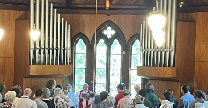 Celebrating Baptisms at St. Peter's