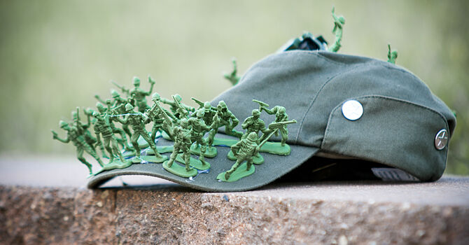 Serving in God's Army image
