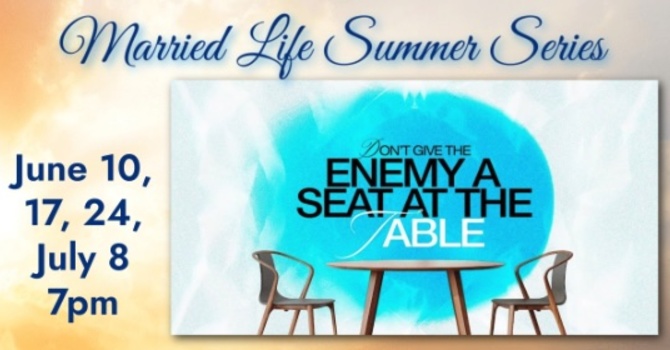 "Don't Give The Enemy A Seat At The Table" 