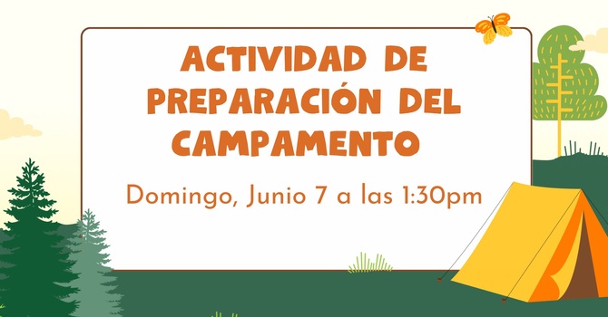 Camp Preparation Activity 