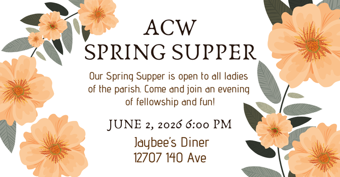 ACW Ladies Supper