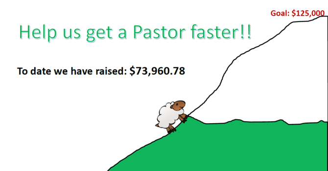 Help us get a Pastor faster!