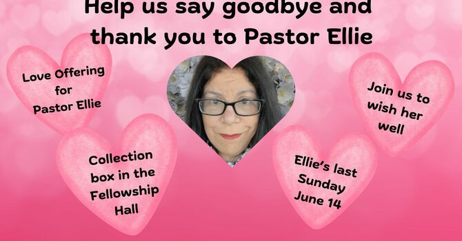 Thank You, Pastor Ellie!