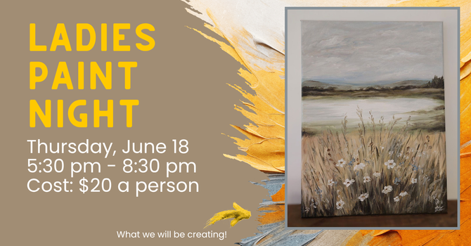 Ladies Paint Night at New Life Fellowship