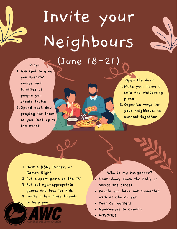 Invite your Neighbour Weekend