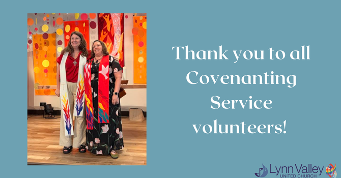 Thank you to all Covenanting Service volunteers! image