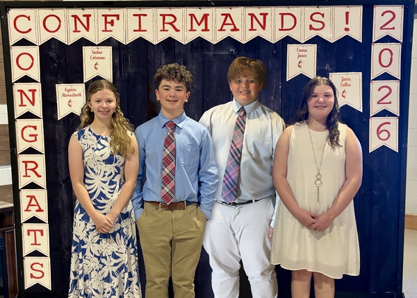 Congratulations 2026 Confirmands!