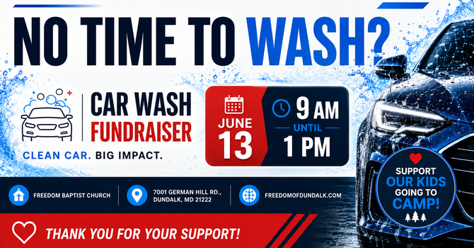 Car Wash Fundraiser