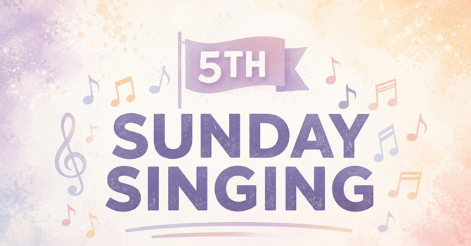 What is a 5th Sunday Singing image