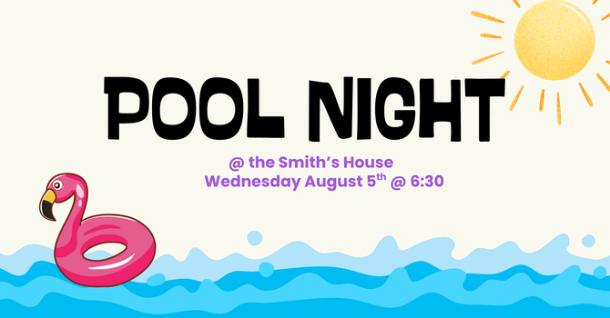 First Students Pool Party