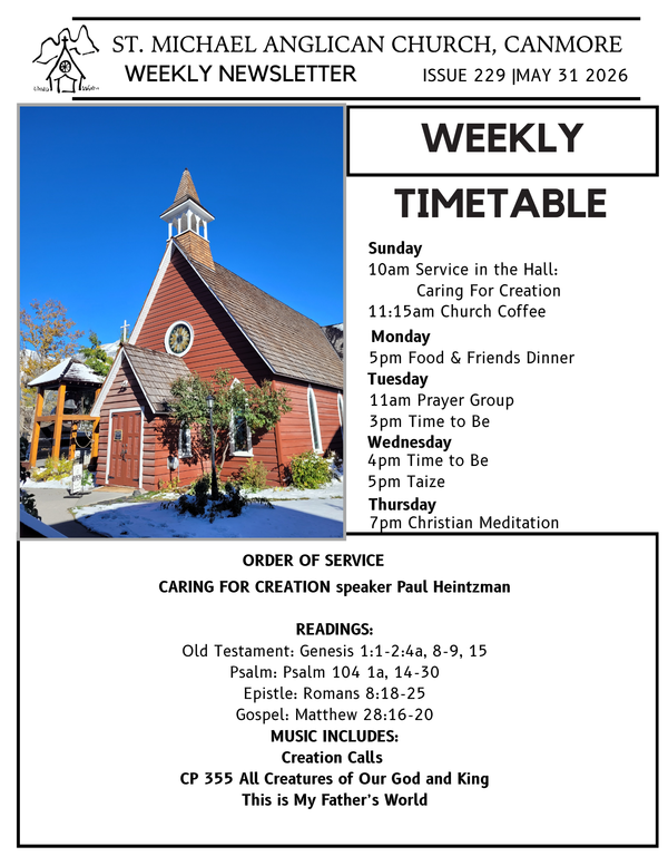 Weekly Timetable
