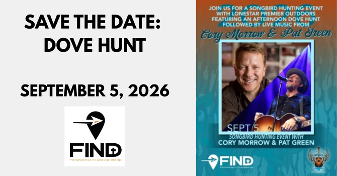 SAVE THE DATE: Dove Hunt