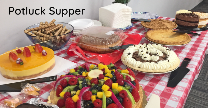 Farewell Potluck for Pastor Andy