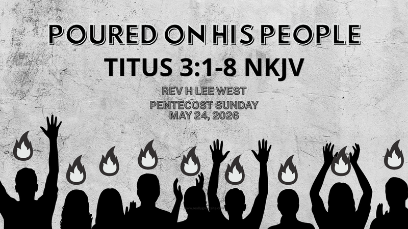Poured on His People