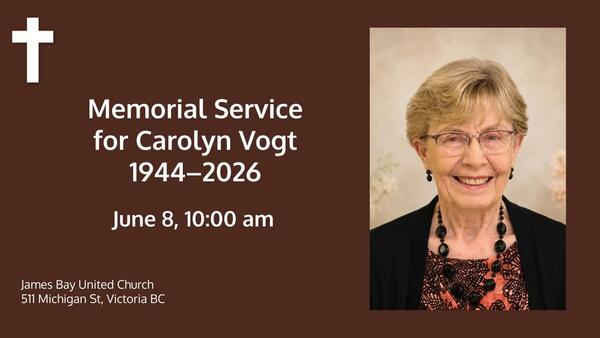 Memorial Service for Carolyn Vogt