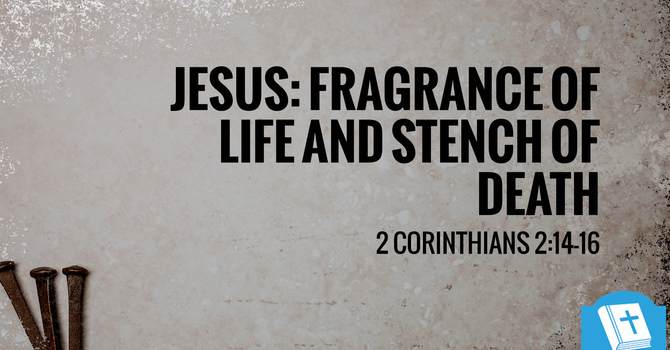 Jesus: Fragrance of Life and Stench of Death