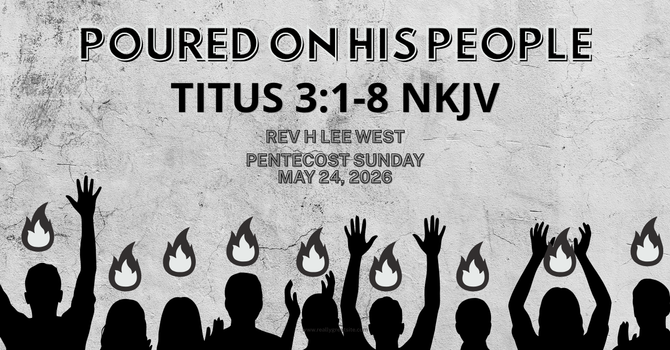 Poured on His People