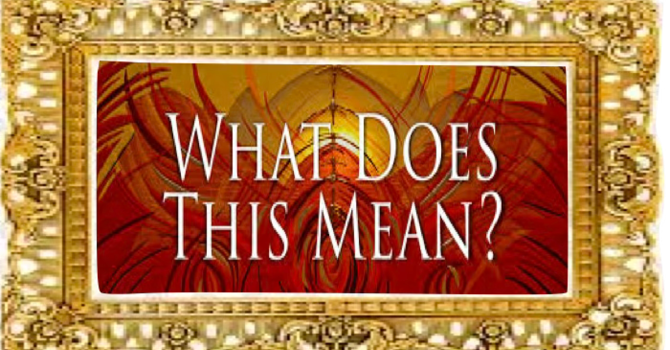 What Does This Mean? image