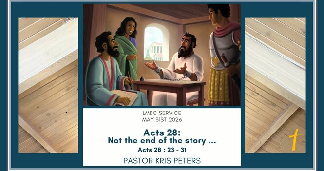 Bulletin for Sunday, May 31st, 2026