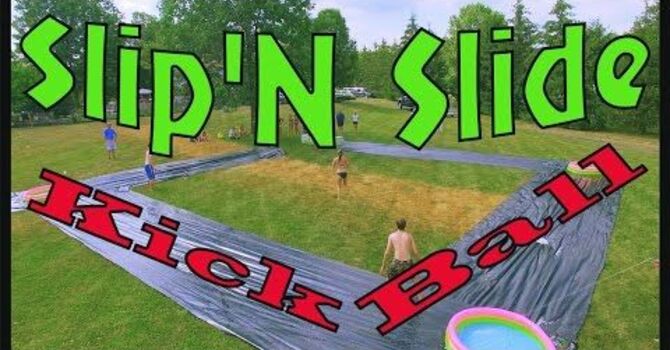 Slip & Slide Kickball