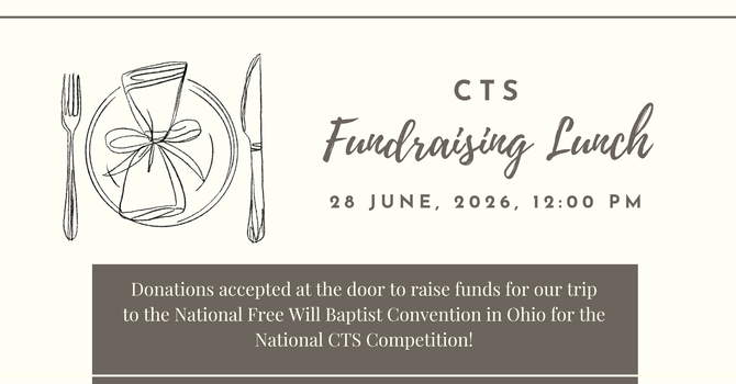 CTS Fundraiser Lunch