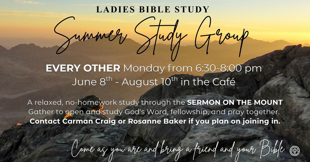 Ladies Bible Study