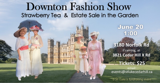 Reserve Your Tickets Now for a Downton Fashion Show image
