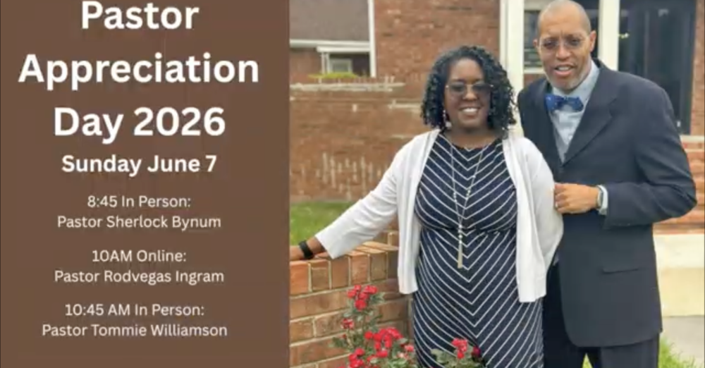 Pastor Appreciation & Anniversary Day 2026