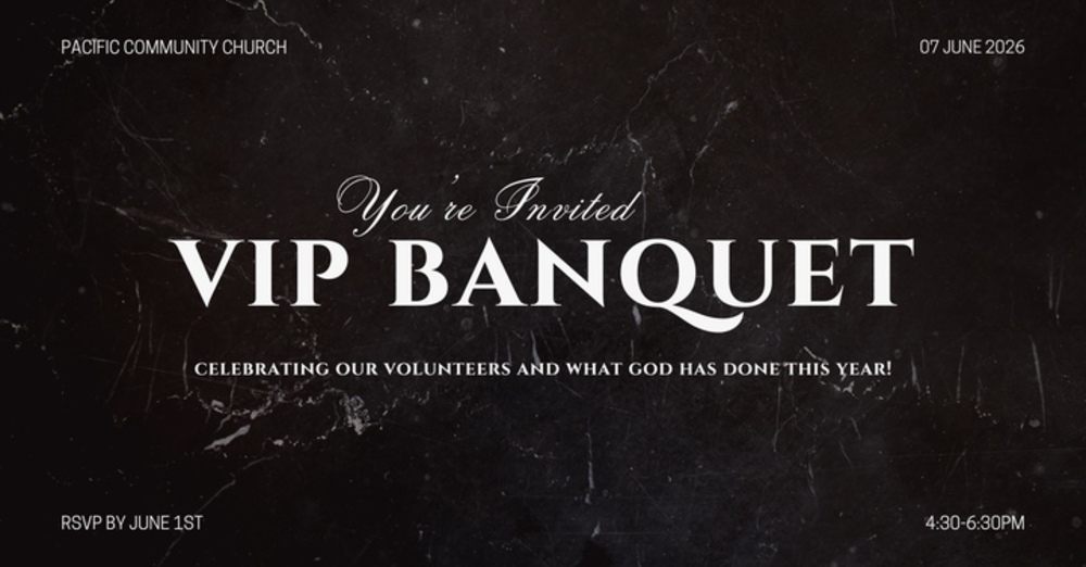 VIP Volunteer Banquet 2026