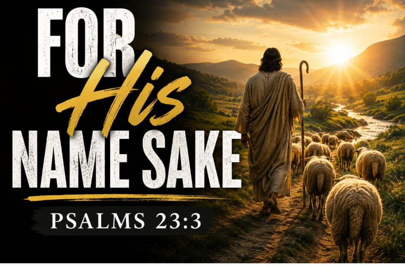 For His Name Sake