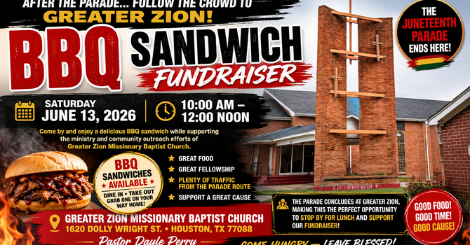 BBQ Sandwich Fundraiser