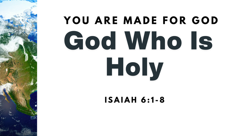 God Who Is Holy