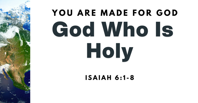 God Who Is Holy