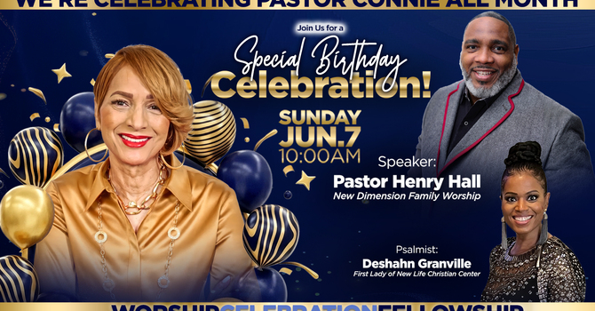 Pastor Connie's Birthday Celebration