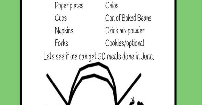 Congregation Service Project for June