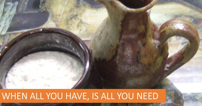 “WHEN ALL YOU HAVE, IS ALL YOU NEED”