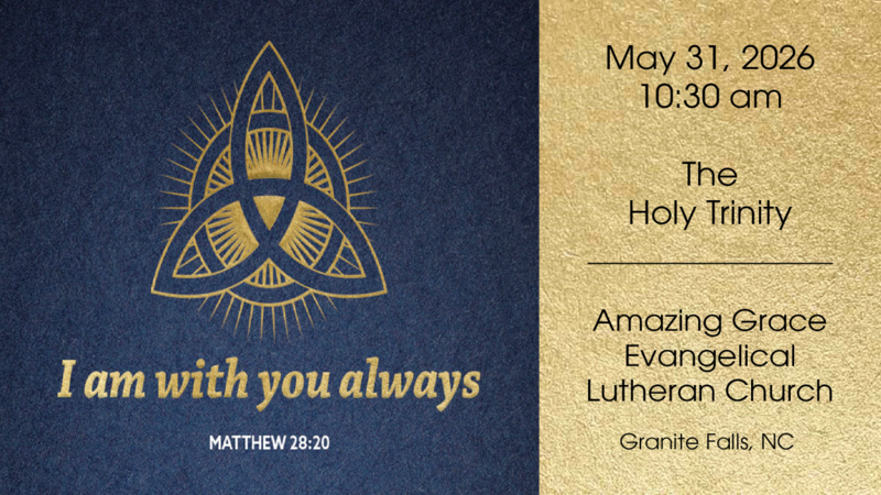 Holy Trinity Sunday