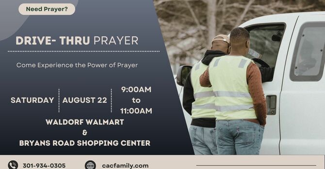 Drive-Thru Prayer